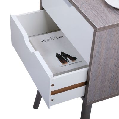 2-Drawer Bedside Tables (Set of 2)
