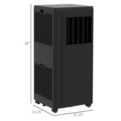 8000/6500BTU Smart Portable Air Conditioner for 344Sq.Ft,