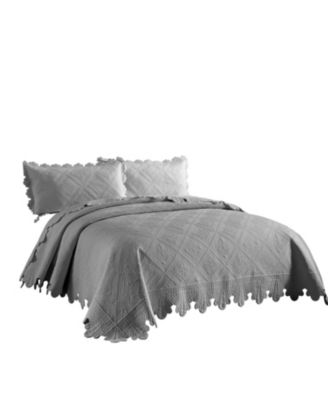 100% Cotton Oversized Bedspread Quilt Set TK - King