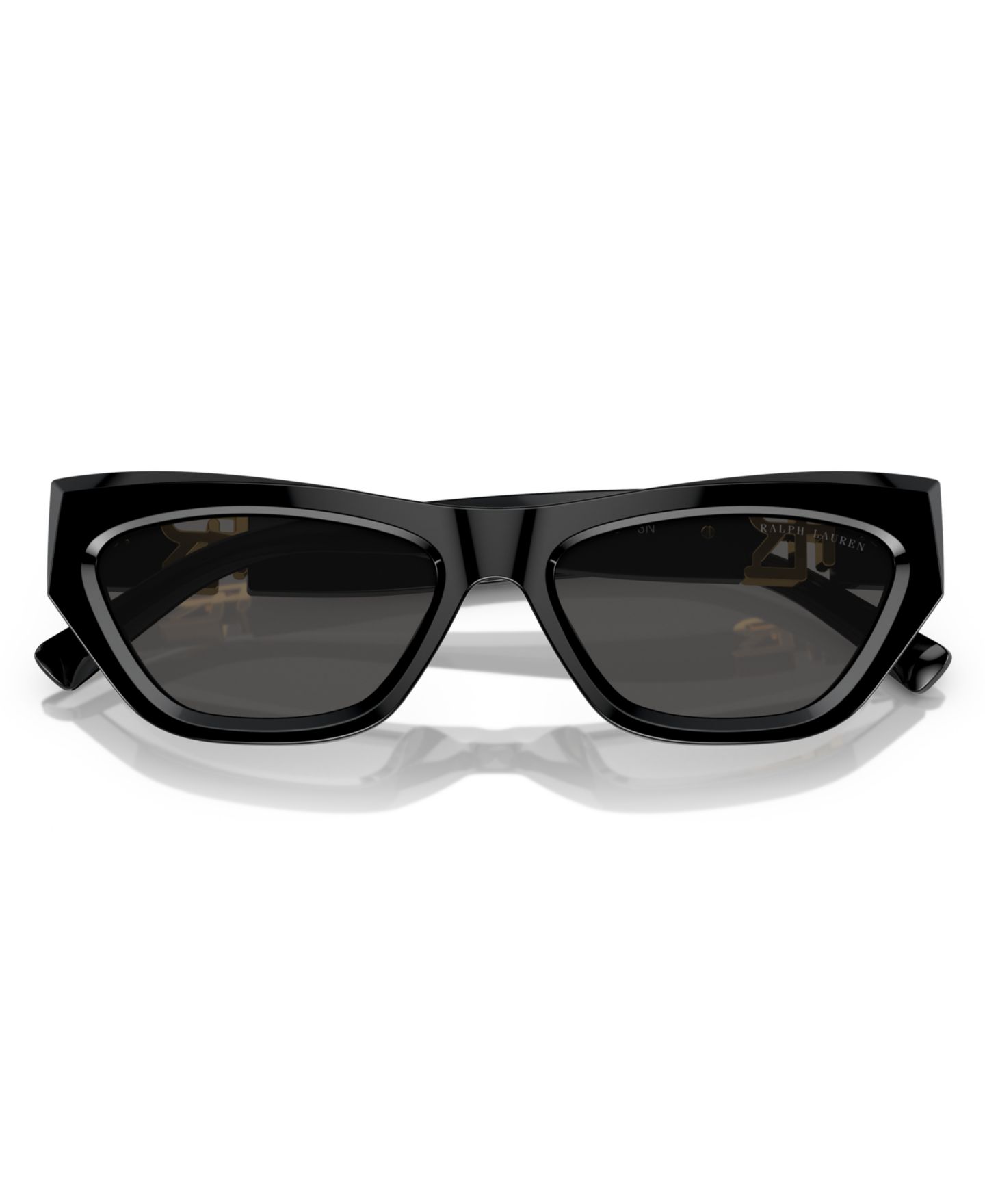 Женские солнцезащитные очки Ralph Lauren The Kiera Sunglasses RL8218U, цвет: Чёрный — фото 2