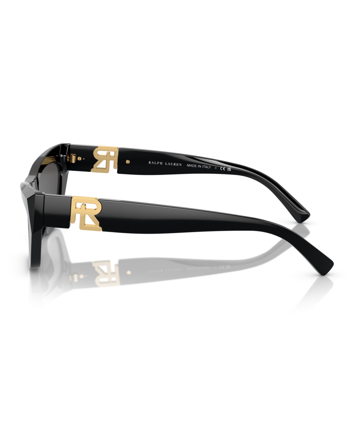 Женские солнцезащитные очки Ralph Lauren The Kiera Sunglasses RL8218U, цвет: Чёрный — фото 5