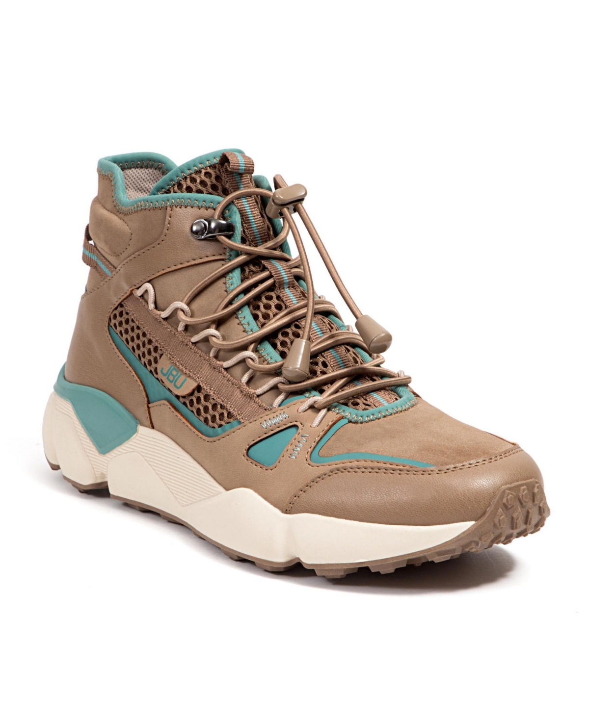 Women's Gripper Water Resistant Round Toe Booties - Taupe/teal