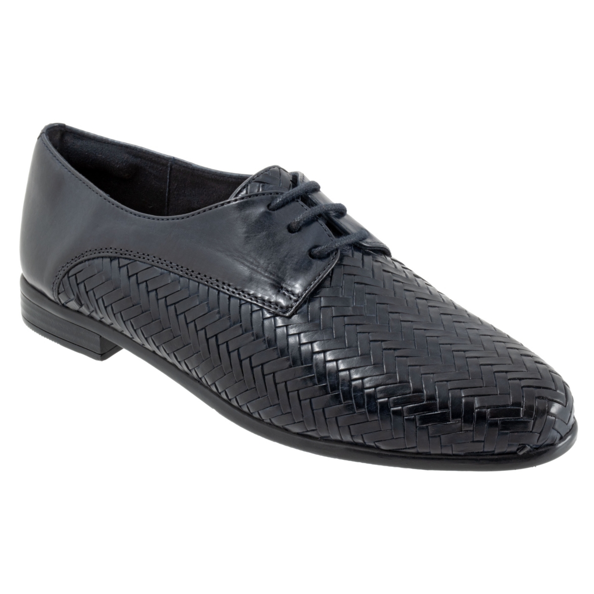 Trotters Lizzie Herringbone Flat