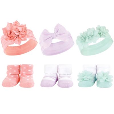 Soft Headband and Socks Giftset 12Pc
