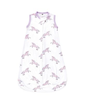 Baby Girls Long-Sleeve Cotton Wearable Sleep Solution