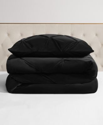 Kiss Pleat Plush 3-Pc. Comforter Set, Full/Queen