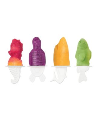 Sea Animals Ice Pop Molds, Set of 4
