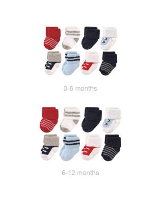 Flexible Cotton Grow with Me Terry Socks