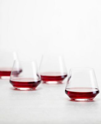 Pure Stemless Wine Tumbler Burgundy 17.1oz - Set of 6