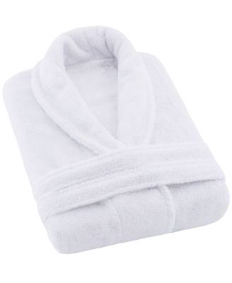 Lightweight Plush Shawl Collar Bathrobes