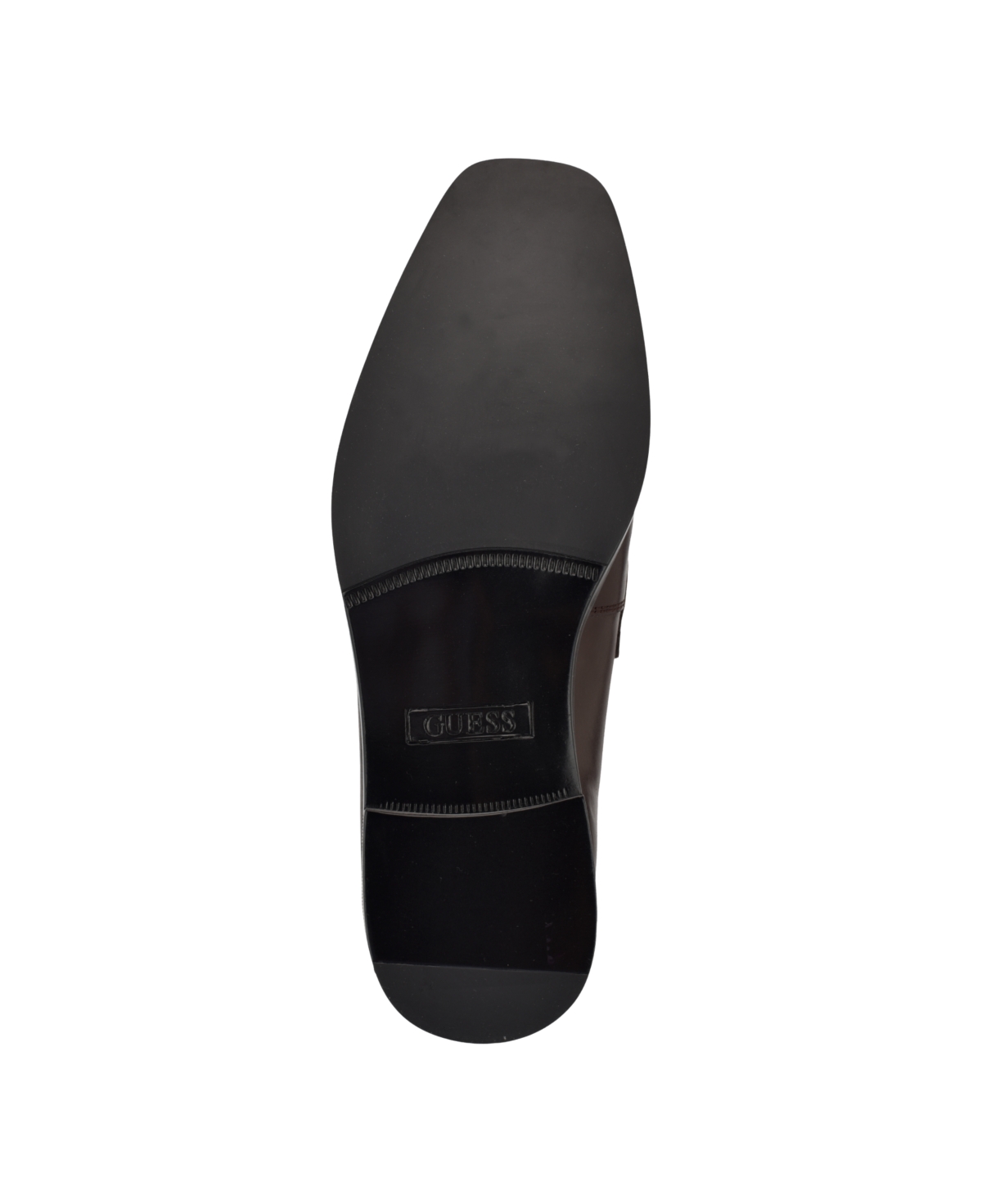 Guess Men's Hare Square Toe Slip On Dress Loafers In Black