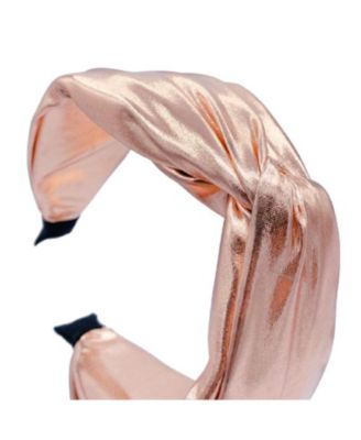 Women s Soft Metallic Headband - Rose Gold