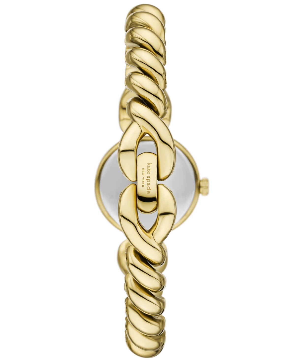 Kate Spade Women's Monroe Gold-tone Stainless Steel Bracelet Watch 24mm In Gold-tone