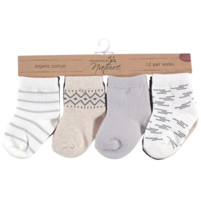 Baby Unisex 12Pk Natural Socks