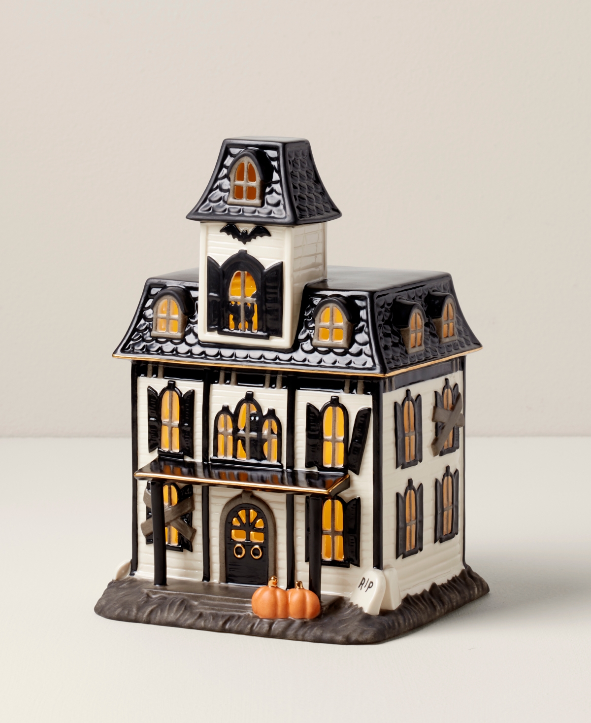 Lenox Classic Halloween Light-up House Figurine In Multi