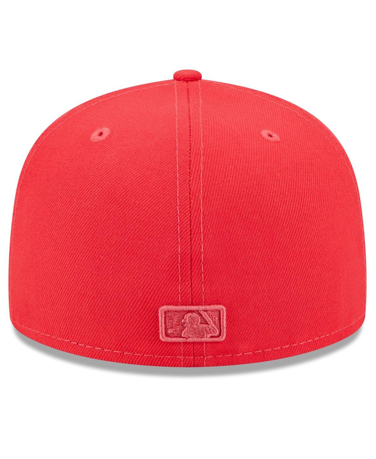 New Era Men's Red Chicago Cubs 2023 Spring Color Basic 59fifty Fitted Hat In Red