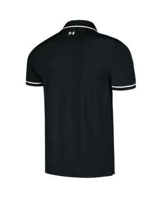 Men's Black Northwestern Wildcats T2 Tipped Performance Polo
