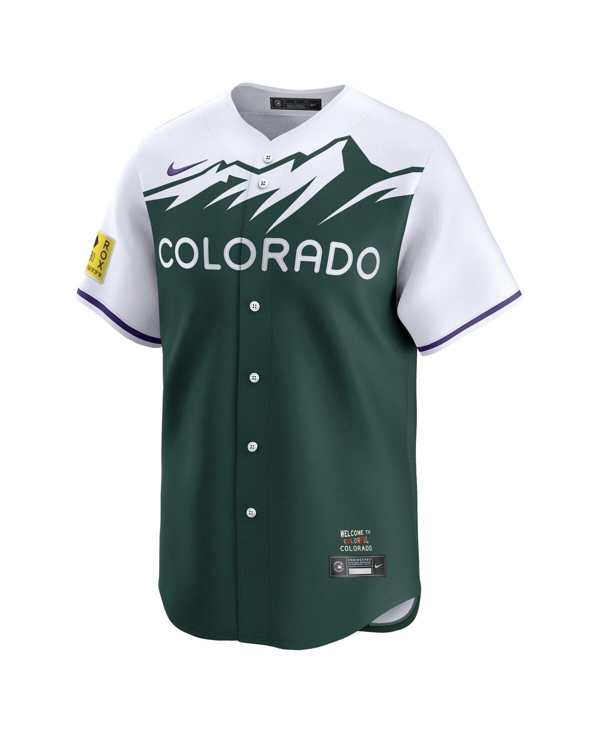 Nike Men'sColorado Rockies City Connect Limited Jersey - Green