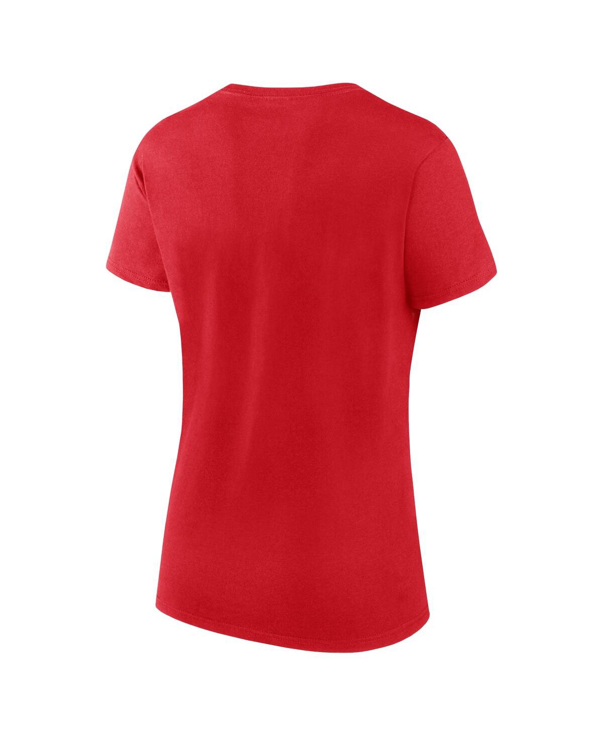 Fanatics Women's Red/navy St. Louis Cardinals Risk Combo Pack T-shirt In Navy,white