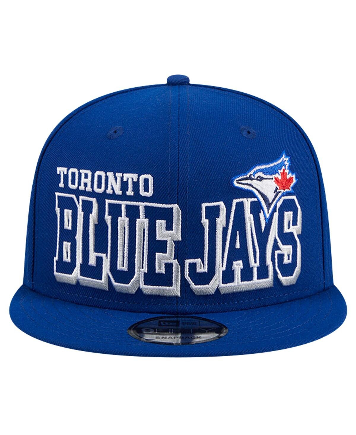 NEW ERA MEN'S ROYAL TORONTO BLUE JAYS GAME DAY BOLD 9FIFTY SNAPBACK HAT 