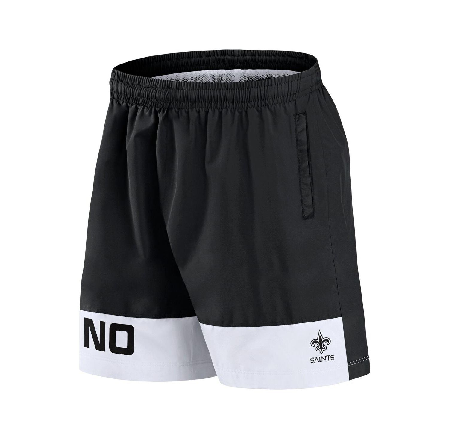 Men's Black New Orleans Saints Elements Shorts