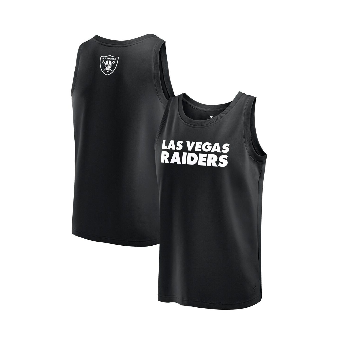 Мужской топ Fanatics Black Las Vegas Raiders Elements — фото 1