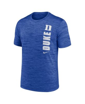 Nike Men's Royal Duke Blue Devils 2024 Sideline Velocity Performance T-Shirt