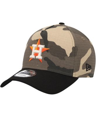 Men's Houston Astros Camo Crown A-Frame 9FORTY Adjustable Hat