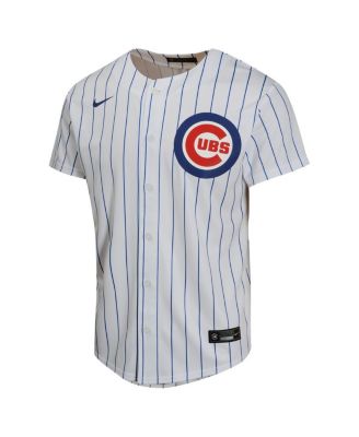 Big Boys and Girls Dansby Swanson White Chicago Cubs Home Game Player Jersey