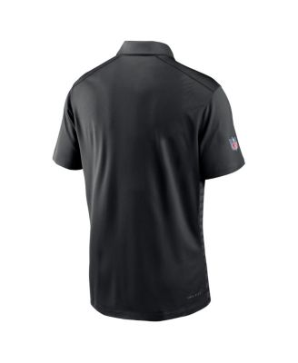 Men's Black New York Jets 2024 Sideline Victory Performance Polo