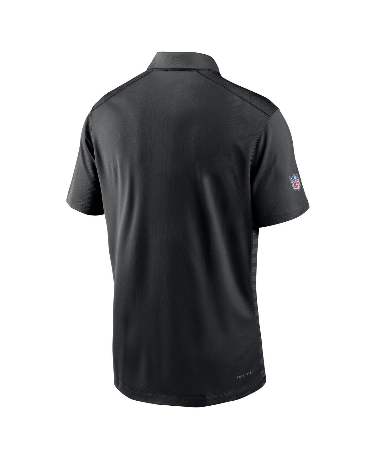 Nike Men's Black New York Jets 2024 Sideline Victory Performance Polo In Black