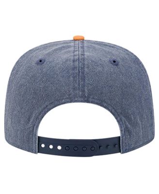 Men's Navy/Orange Houston Astros 1986 MLB All-Star Game Pigment Dye Golfer Snapback Hat