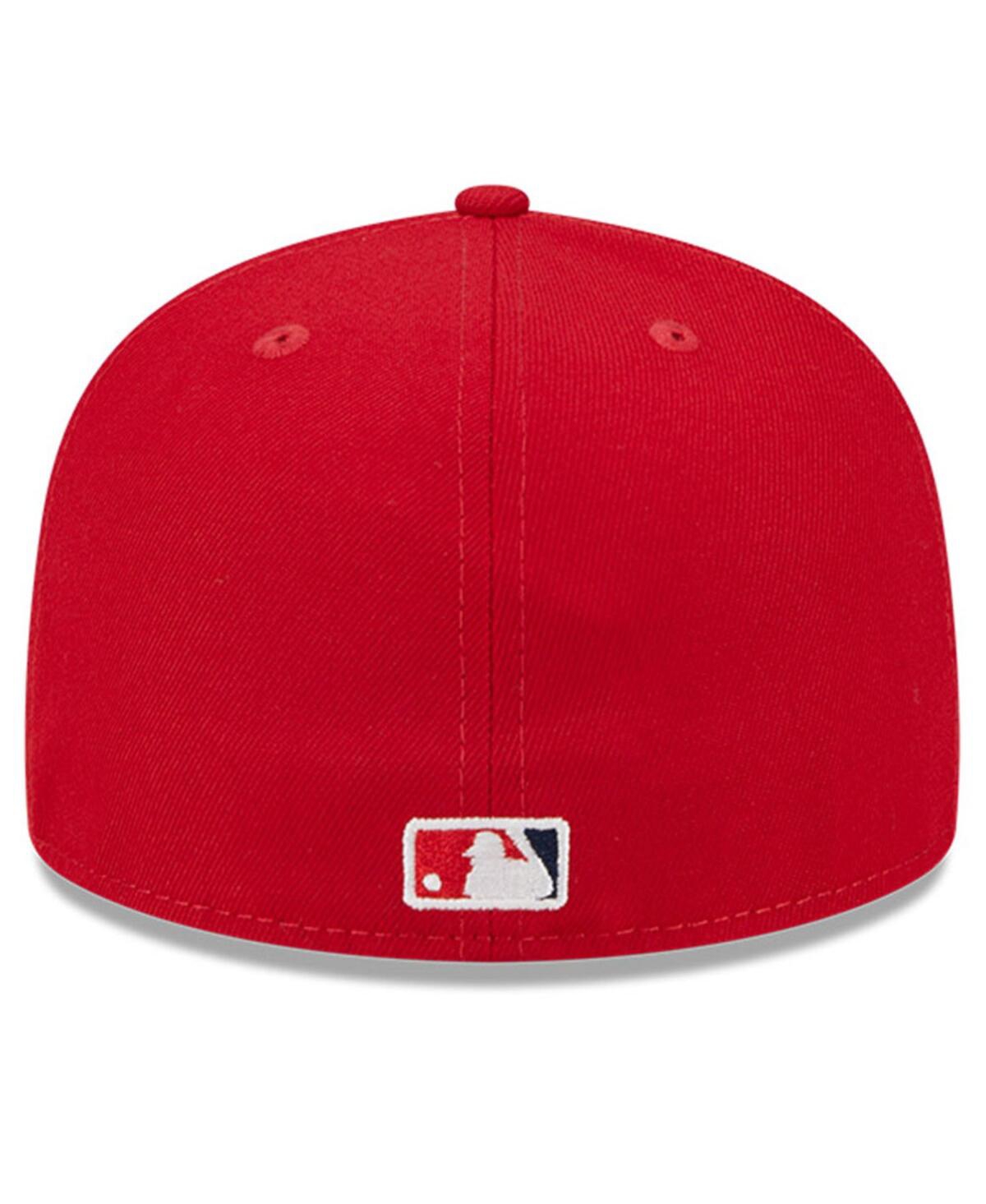 New Era Men'sWashington Nationals Big League Chew Team 59FIFTY Fitted Hat - Red