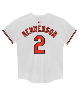 Preschool Gunnar Henderson White Baltimore Orioles Home Game Jersey
