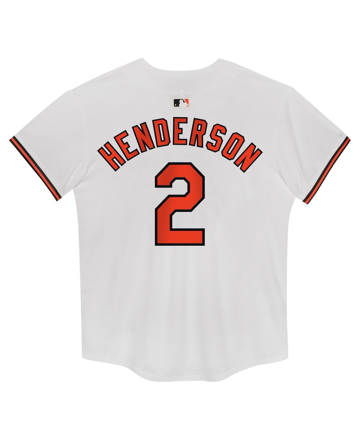 Nike Preschool Gunnar HendersonBaltimore Orioles Home Game Jersey - White