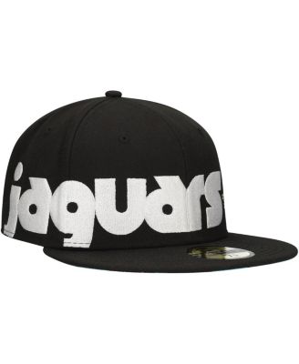 Men's Black Jacksonville Jaguars Checkered Undervisor 59FIFTY Fitted Hat