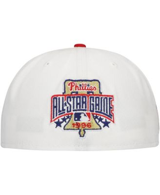 Men's White/Red Philadelphia Phillies Major Sidepatch 59FIFTY Fitted Hat