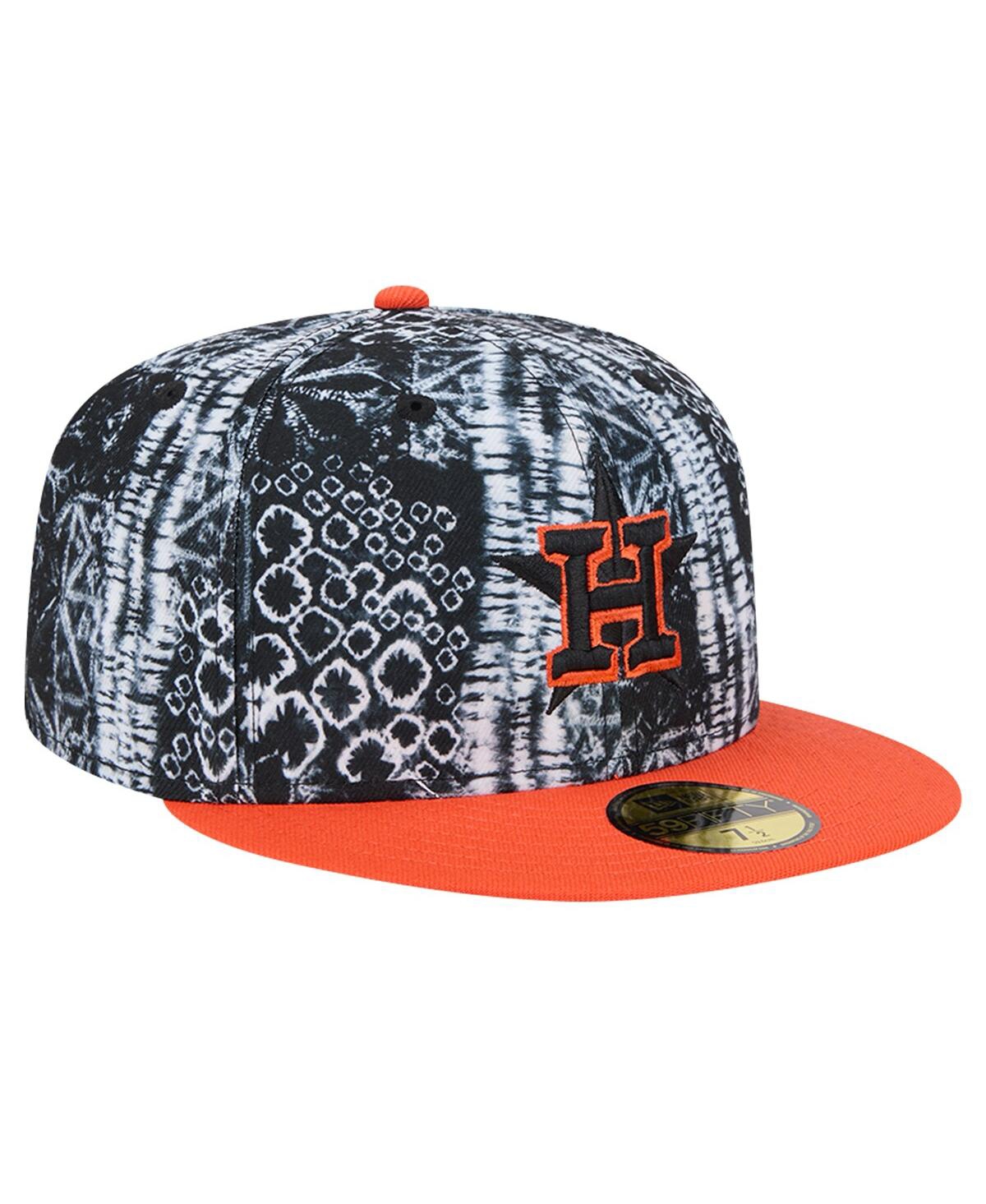 New Era Men'sHouston Astros Sands 59FIFTY Fitted Hat - Black