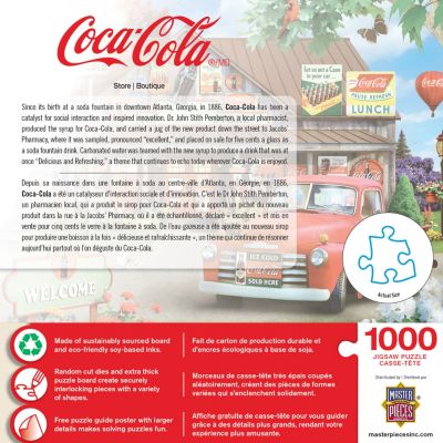 MasterPieces Coca-Cola - The Store 1000 Piece Jigsaw Puzzle for Adults