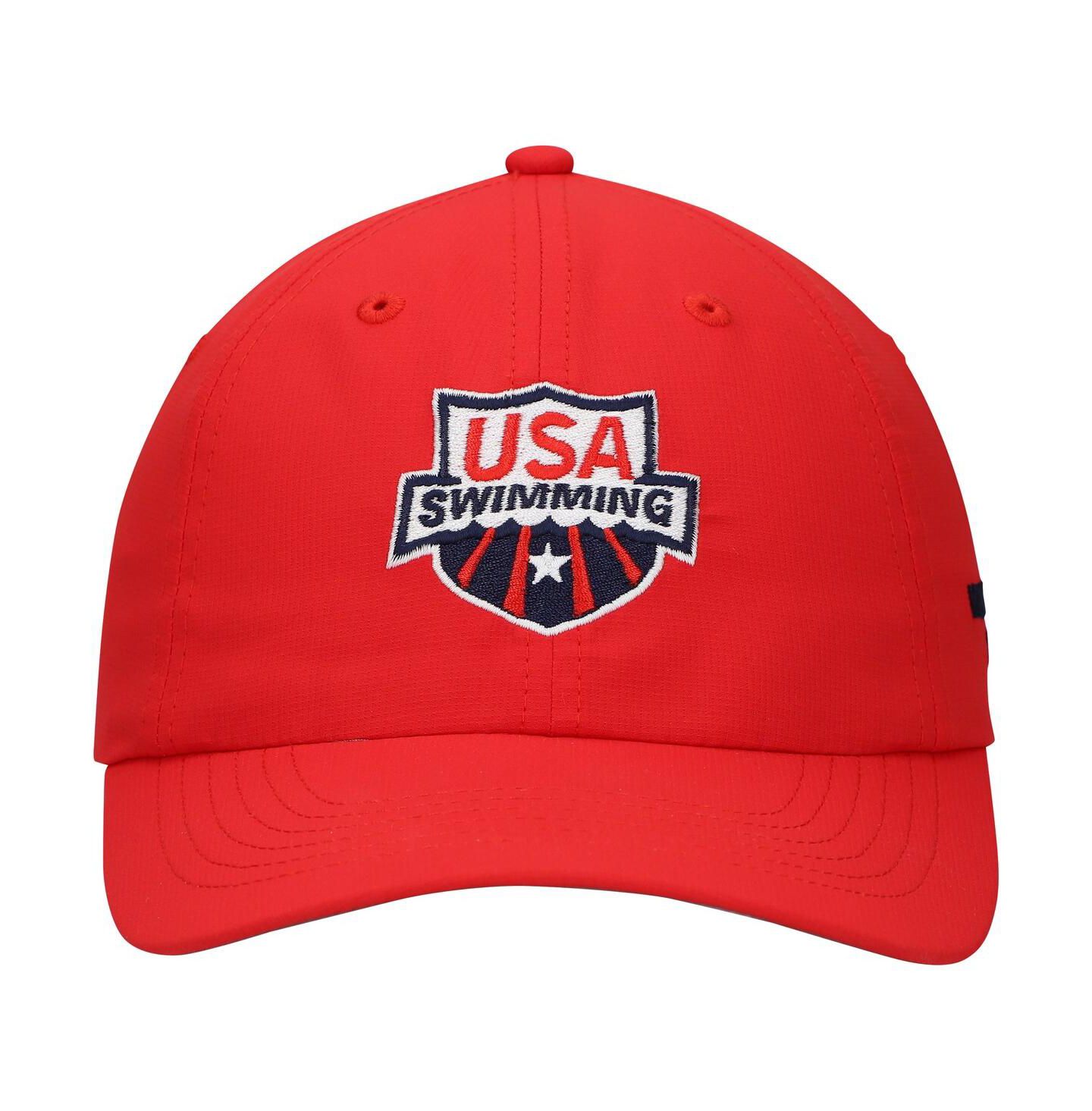 Мужская кепка Imperial Red USA Swimming 2024 Olympic Trials The Original Adjustable Hat — фото 2
