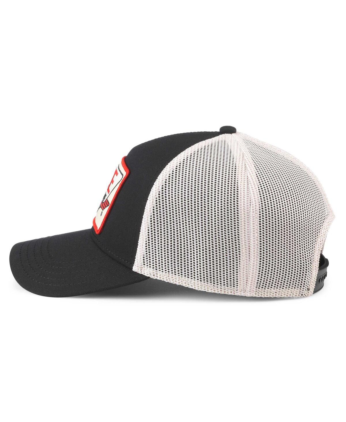 AMERICAN NEEDLE MEN'S BLACK/NATURAL ACE HARDWARE VALIN ADJUSTABLE HAT 