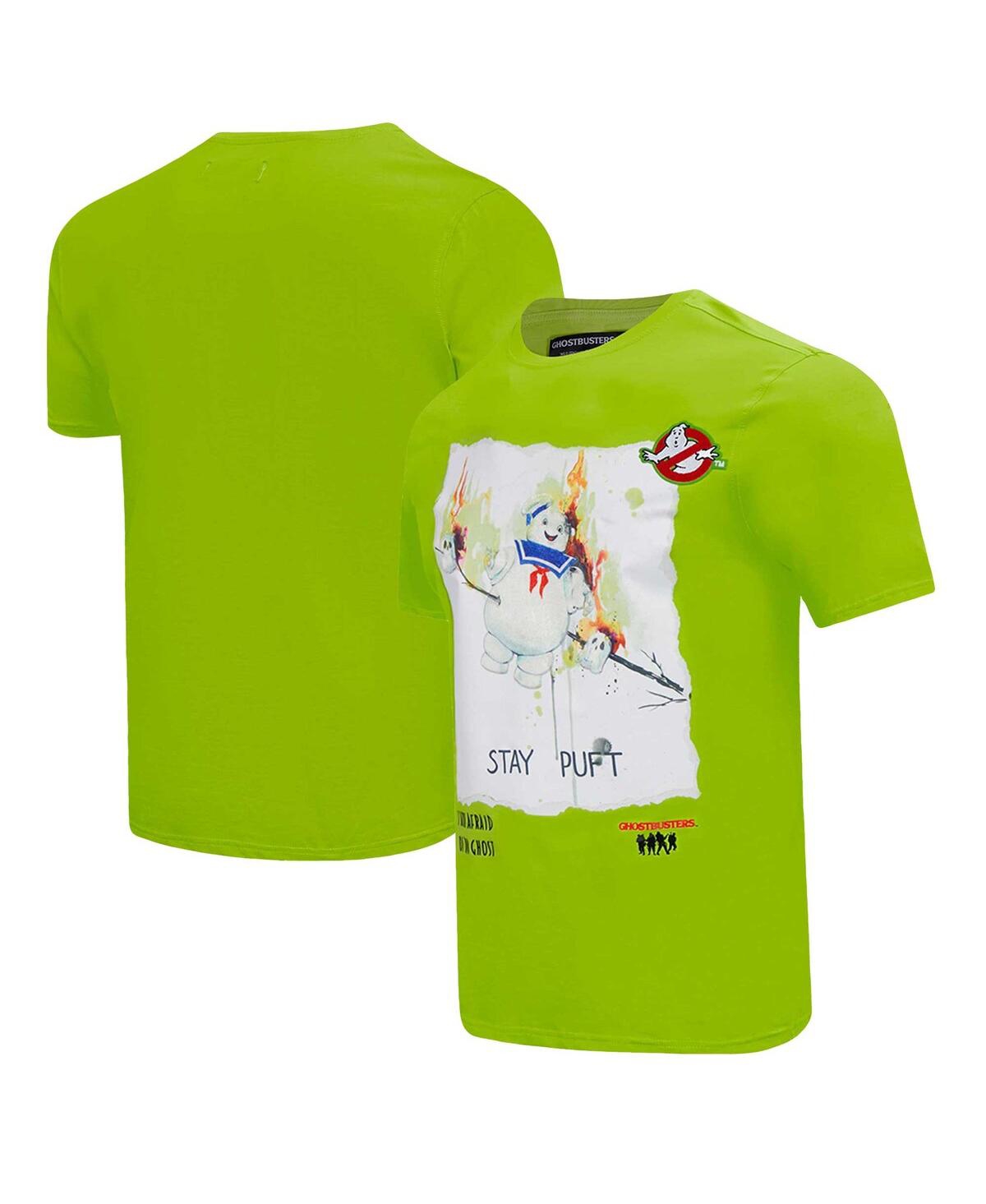 FREEZE MAX MEN'S AND WOMEN'S GREEN GHOSTBUSTERS MARSHMALLOW T-SHIRT 