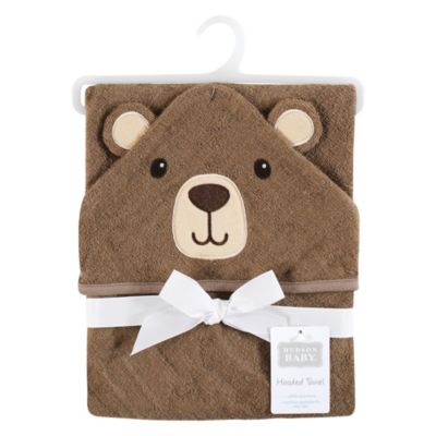 Hooded Critter Drying Towel, Cotton-Polyester Blend