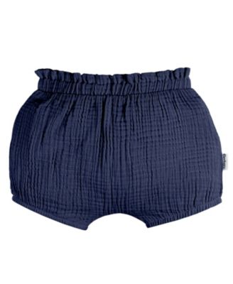 Baby Girls Gauze Bubble Shorts, 3-Pack