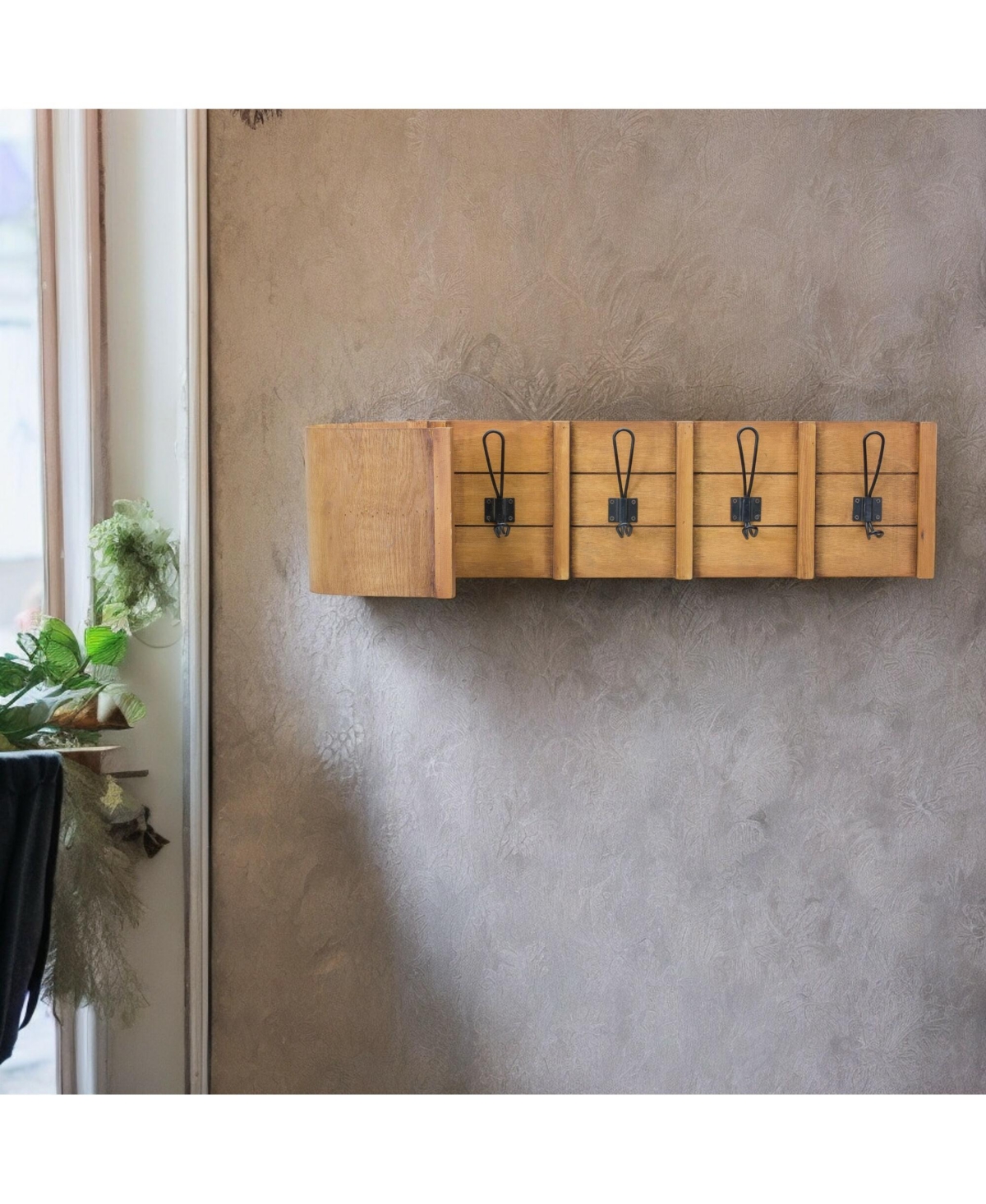 Slickblue Toboggan Wall Decor With Hooks 31