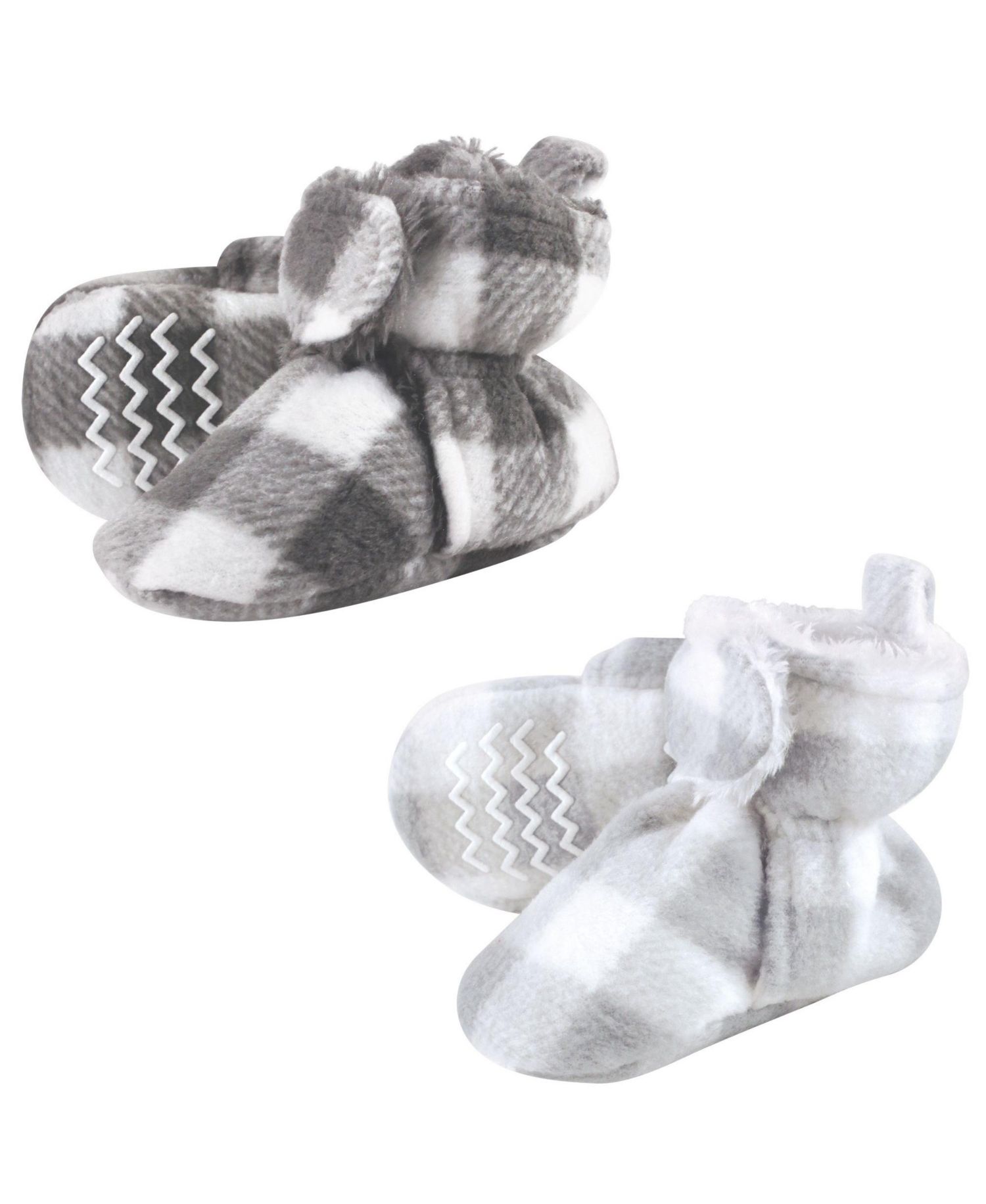Baby Boys Hudson Unisex Cozy Unisex Animal-Inspired Fleece Footwear Duo