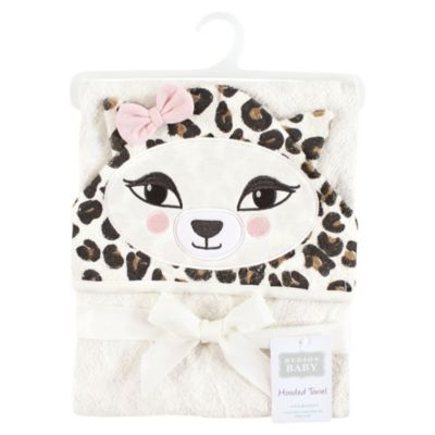 Unisex Hooded Critter Drying Towel, Cotton-Polyester Blend