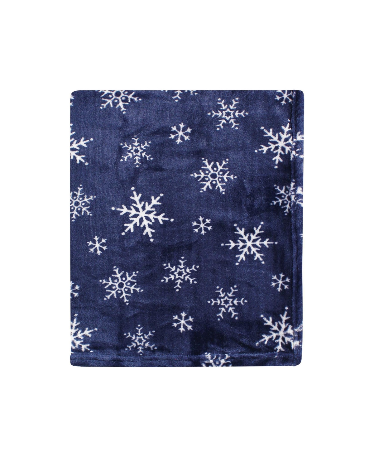Hudson Baby Unisex Baby Silky Plush and Coral Fleece Blanket, 30x36 inches - Black watch plaid
