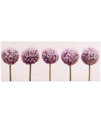 Graham & Brown - Row of Alliums Wall Art