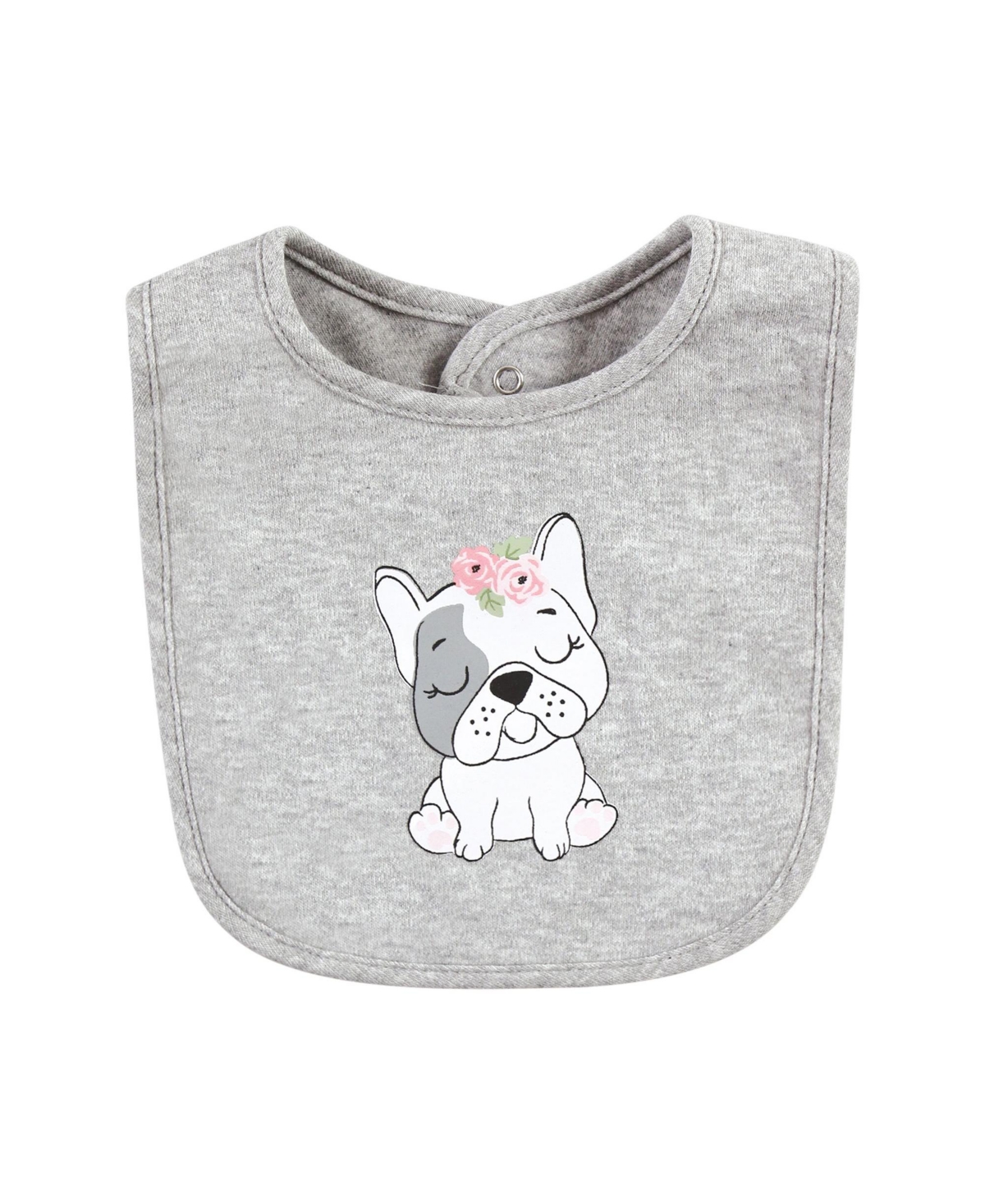 Hudson Baby Girls Absorbent Cotton Feeding Guards